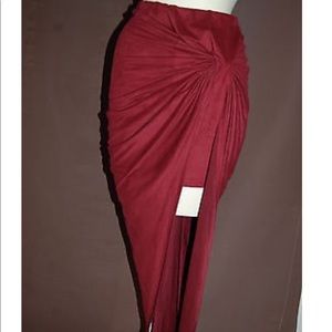 NEW!! Twisted Knot Skirt with Slit